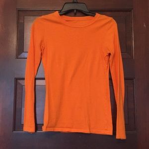 Orange long sleeve